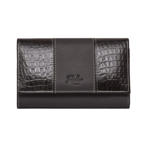 Billetera Ralier M240 - Negro lagarto
